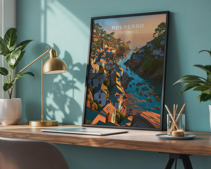 Polperro Poster - WanderWall