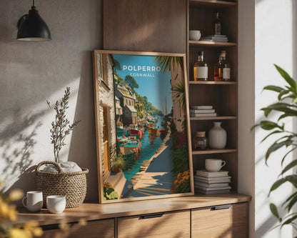 Polperro Poster - WanderWall