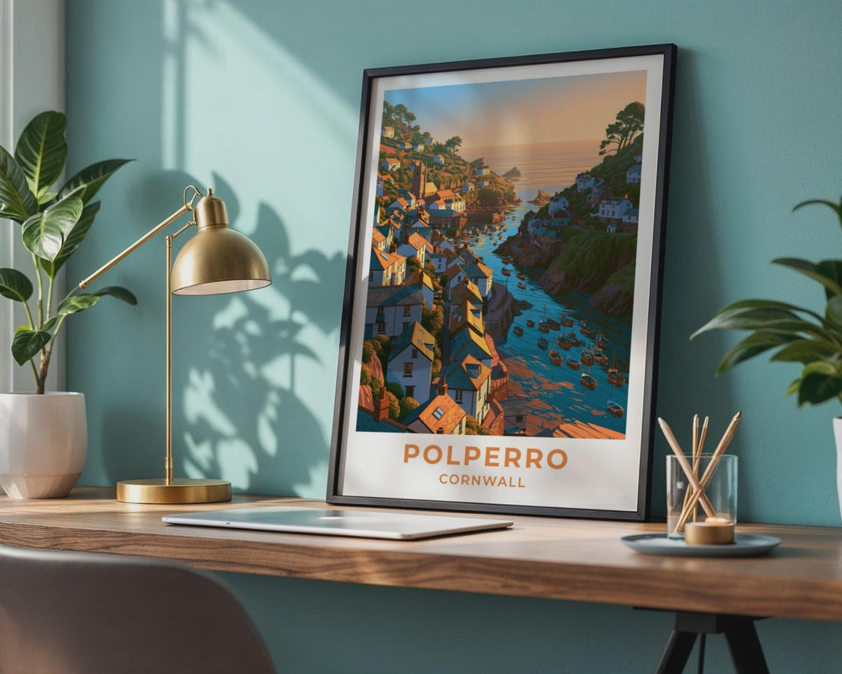 Polperro Poster - WanderWall