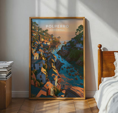 Polperro Poster - WanderWall