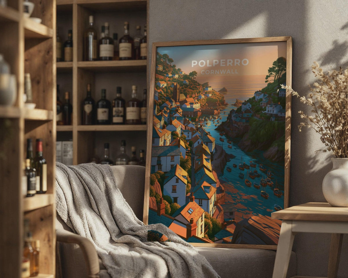 Polperro Poster - WanderWall