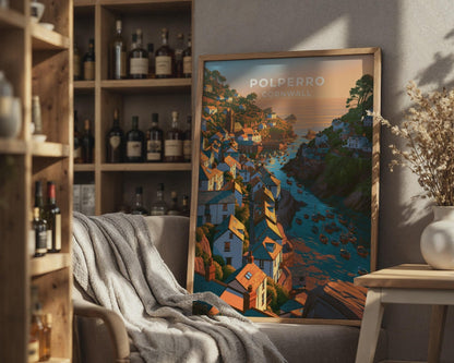 Polperro Poster - WanderWall