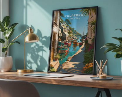 Polperro Poster - WanderWall