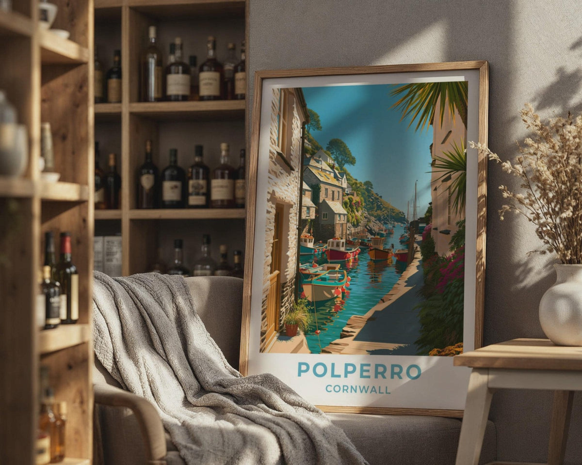 Polperro Poster - WanderWall