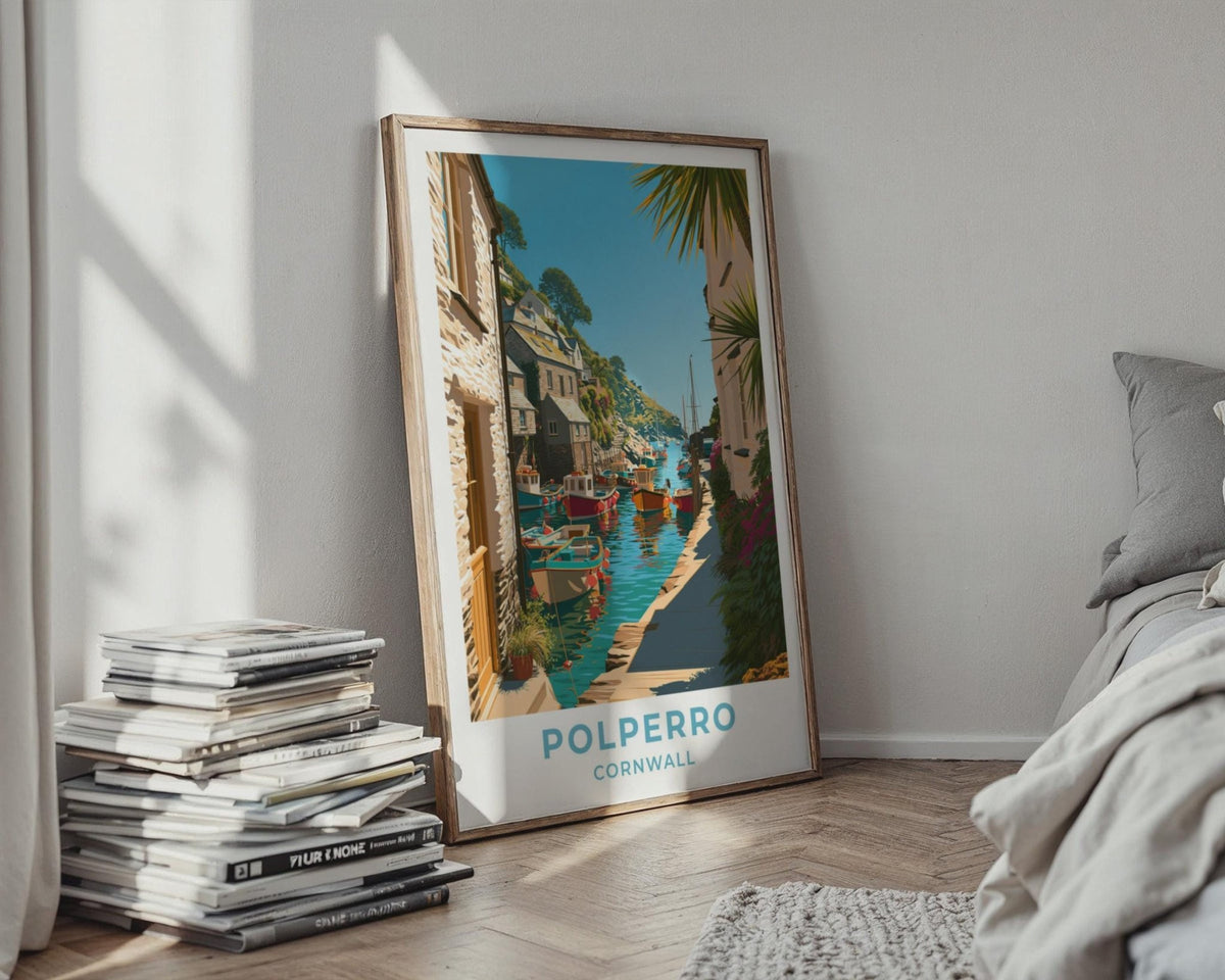 Polperro Poster - WanderWall