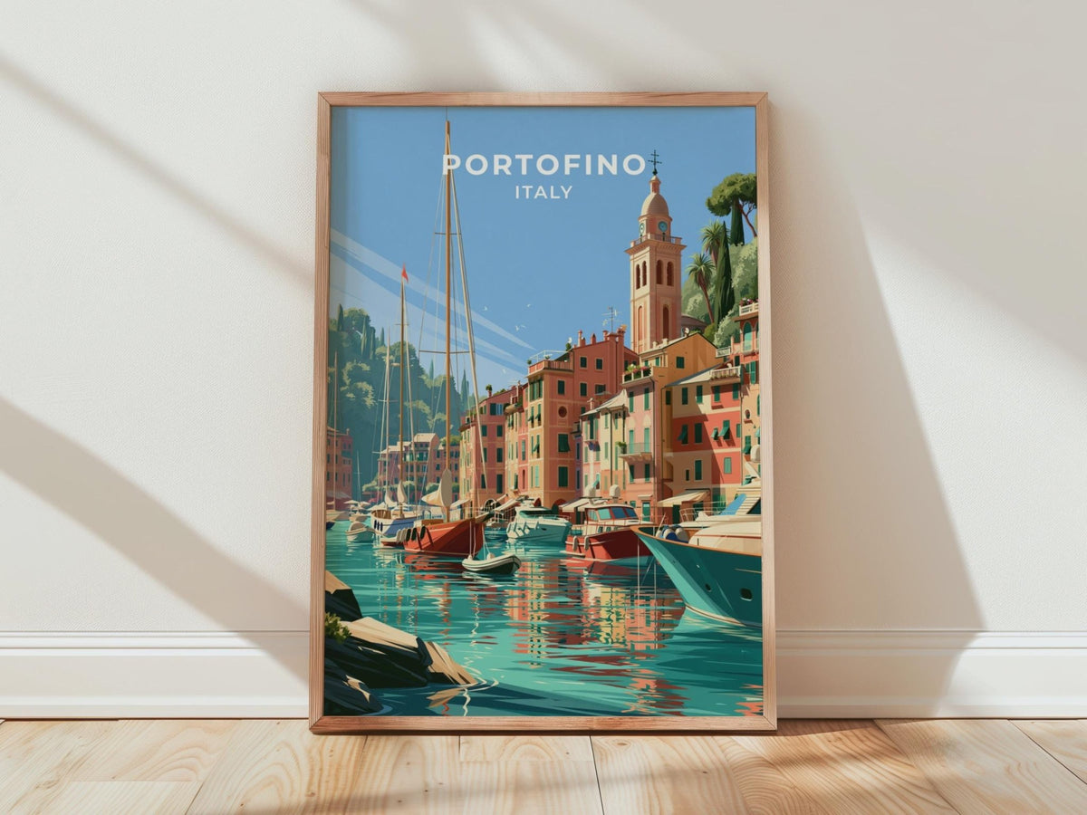 Portofino Poster - WanderWall