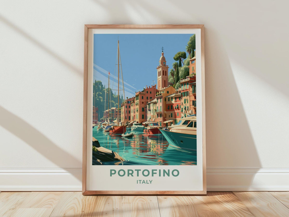 Portofino Poster - WanderWall