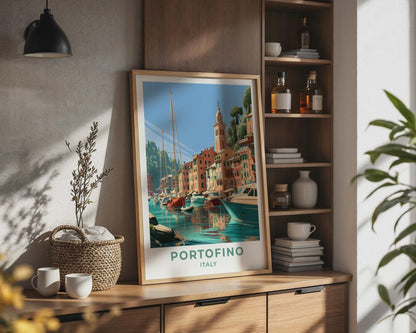 Portofino Poster - WanderWall