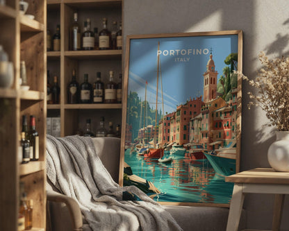 Portofino Poster - WanderWall