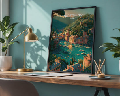 Portofino Poster - WanderWall