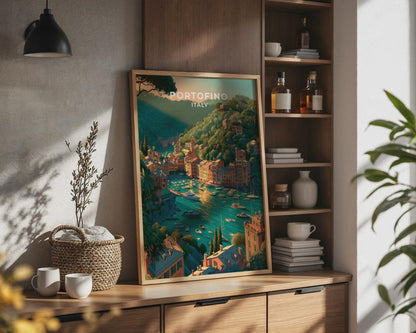 Portofino Poster - WanderWall