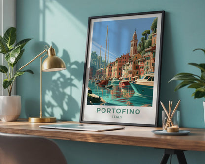 Portofino Poster - WanderWall