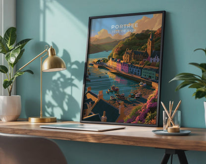 Portree Poster - WanderWall