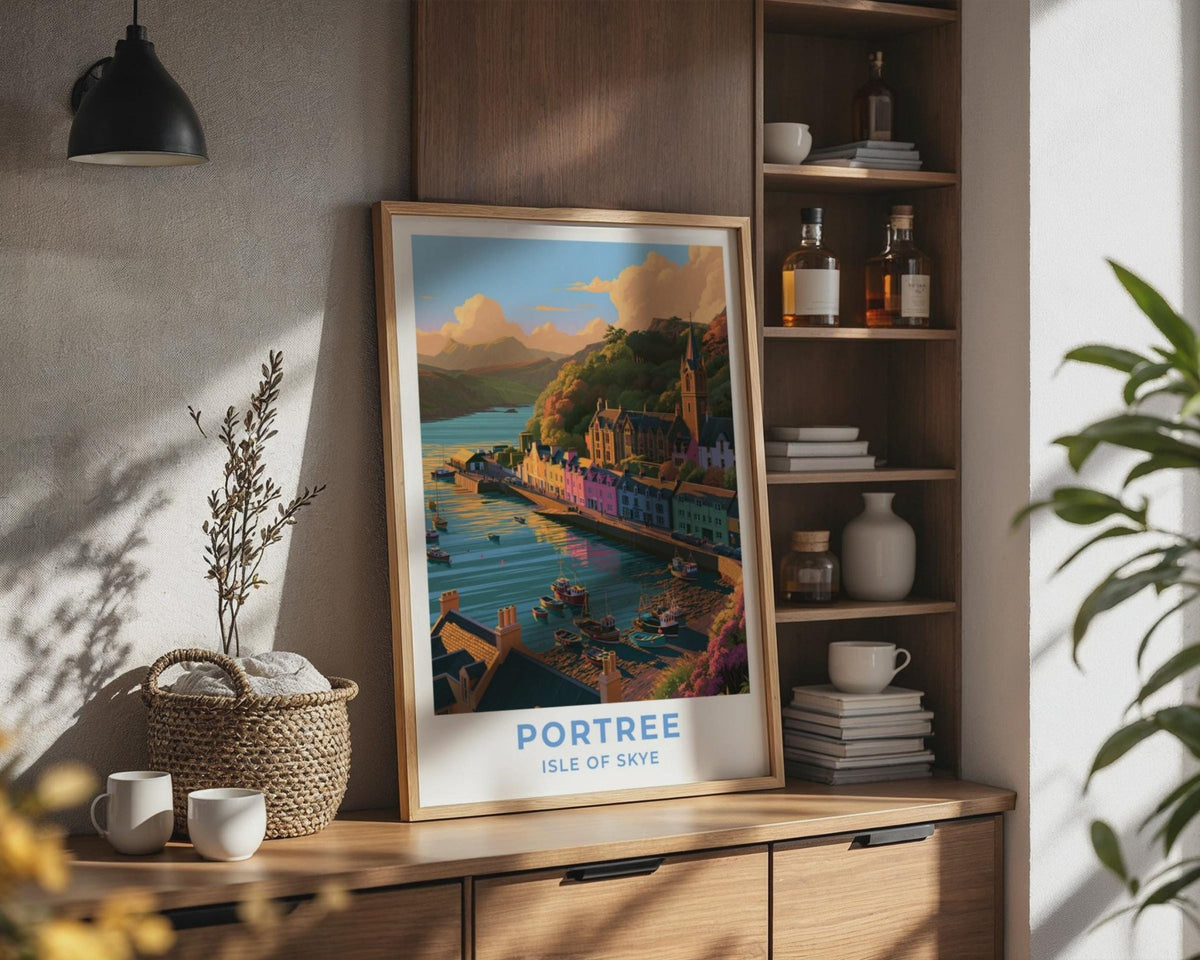 Portree Poster - WanderWall