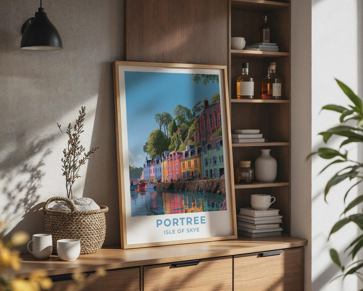 Portree Poster - WanderWall