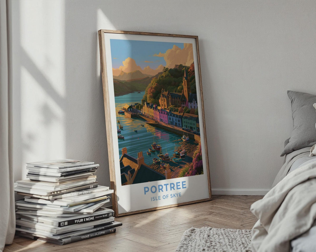 Portree Poster - WanderWall