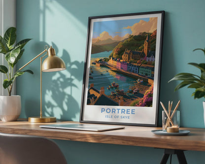 Portree Poster - WanderWall