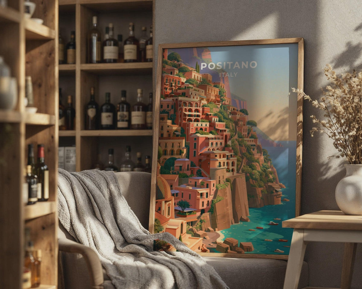 Positano Poster - WanderWall