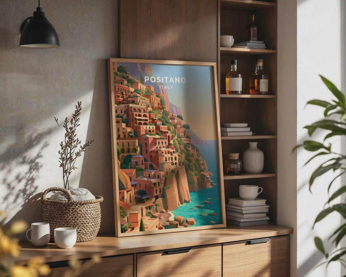 Positano Poster - WanderWall