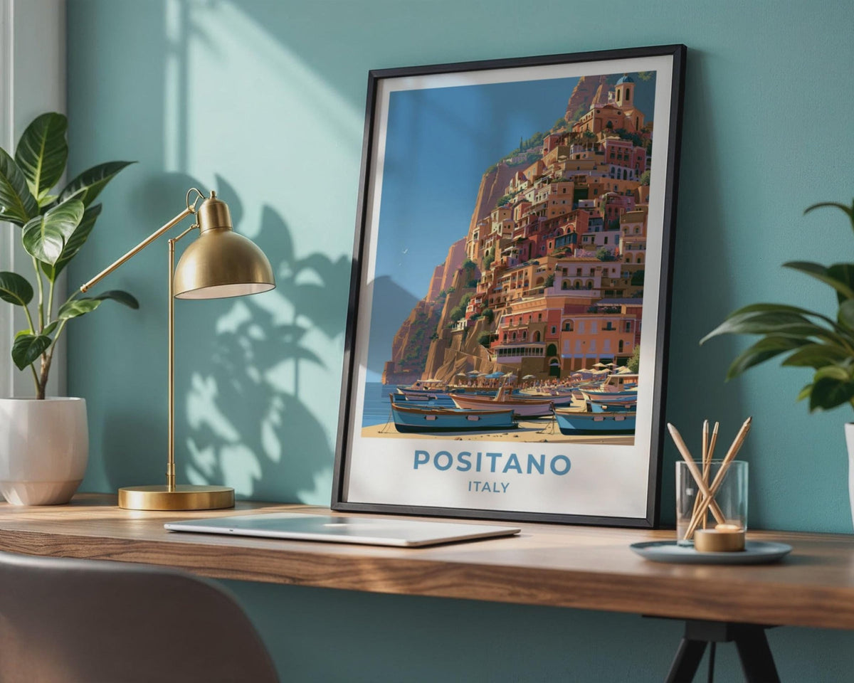 Positano Poster - WanderWall