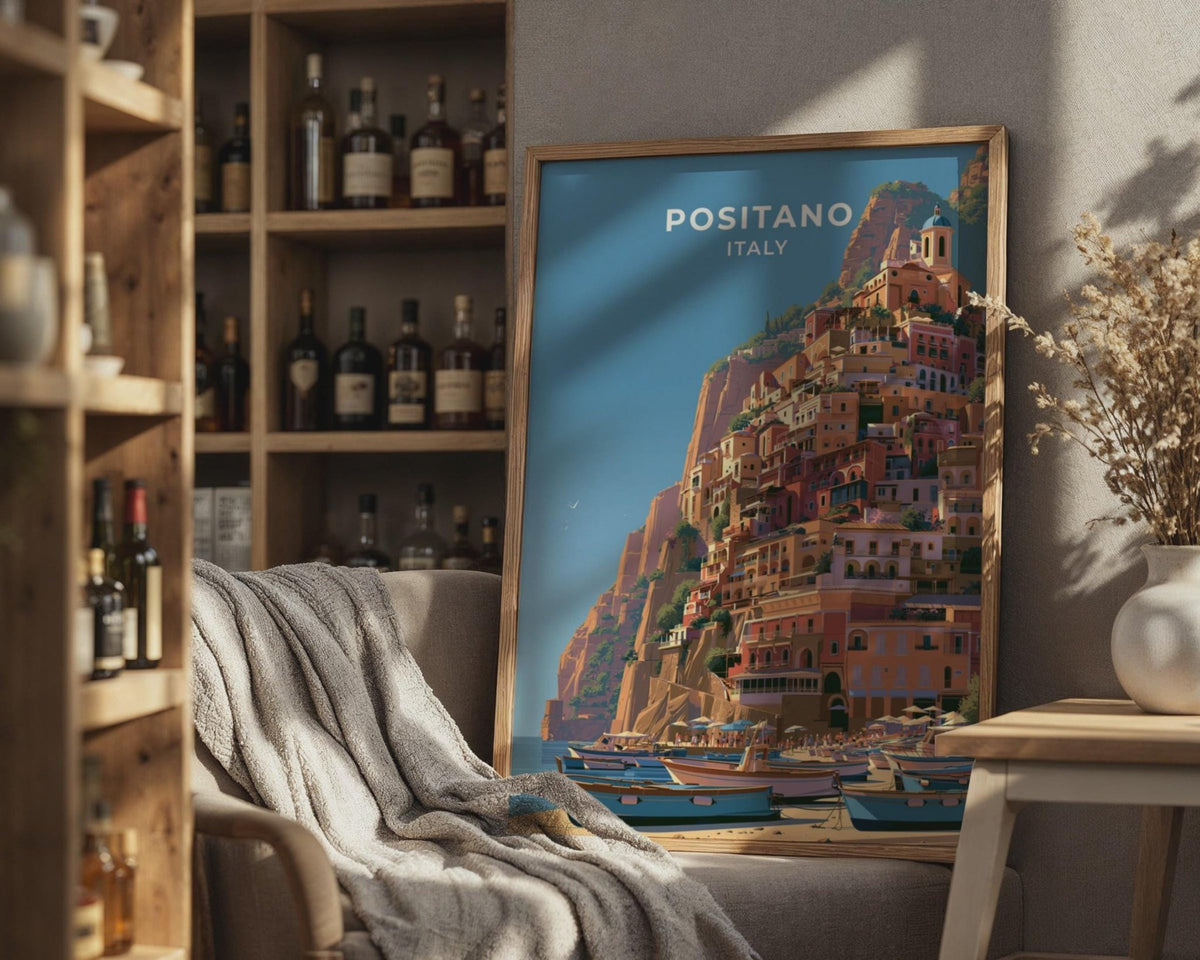 Positano Poster - WanderWall