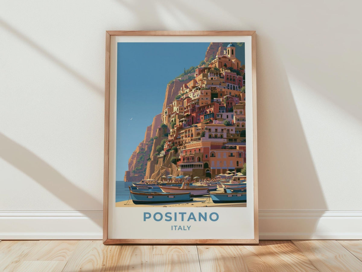 Positano Poster - WanderWall