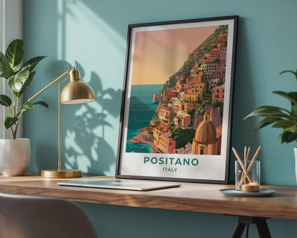 Positano Poster - WanderWall