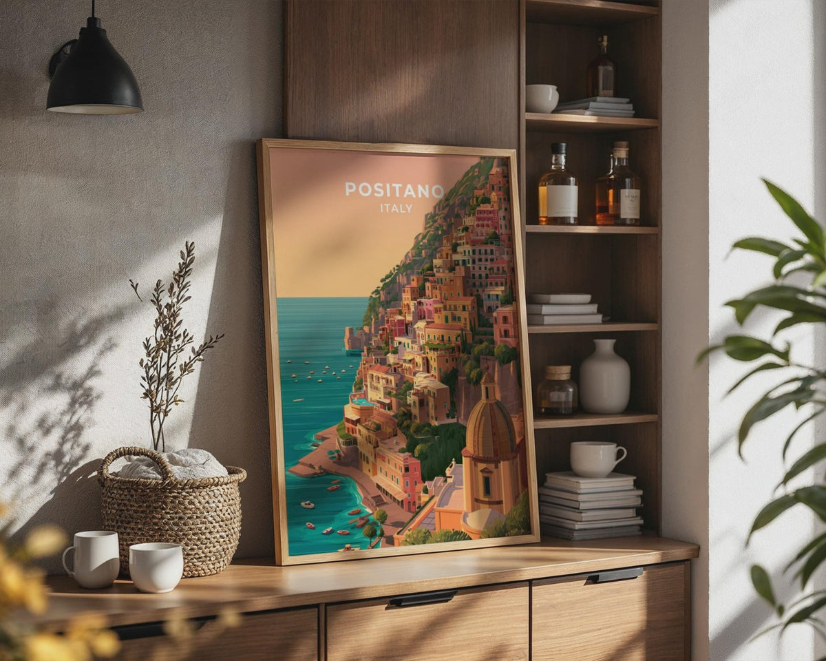 Positano Poster - WanderWall