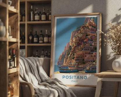 Positano Poster - WanderWall
