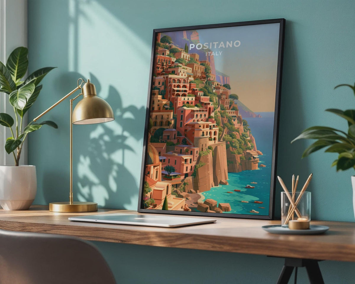 Positano Poster - WanderWall
