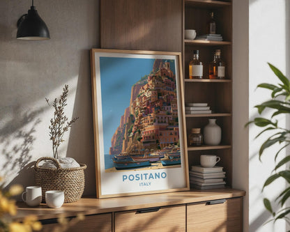 Positano Poster - WanderWall