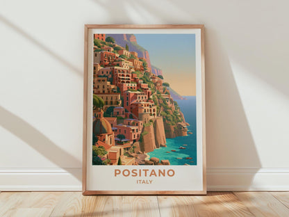 Positano Poster - WanderWall