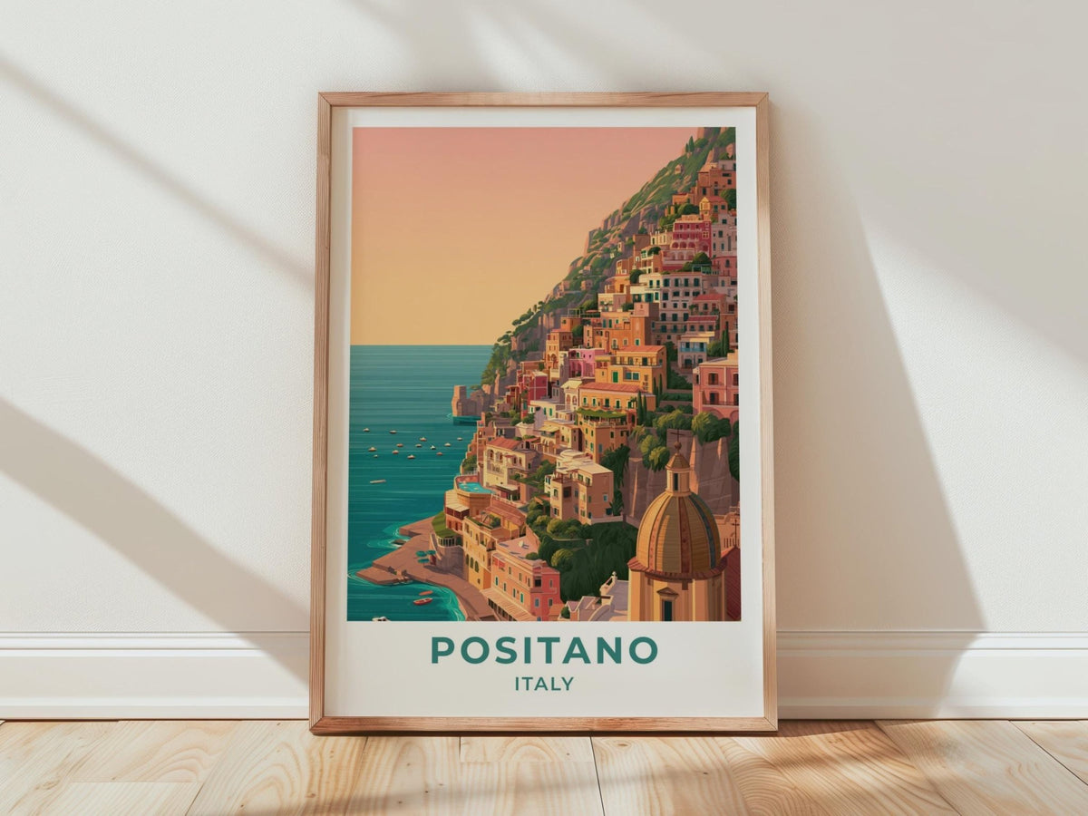 Positano Poster - WanderWall