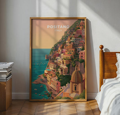 Positano Poster - WanderWall