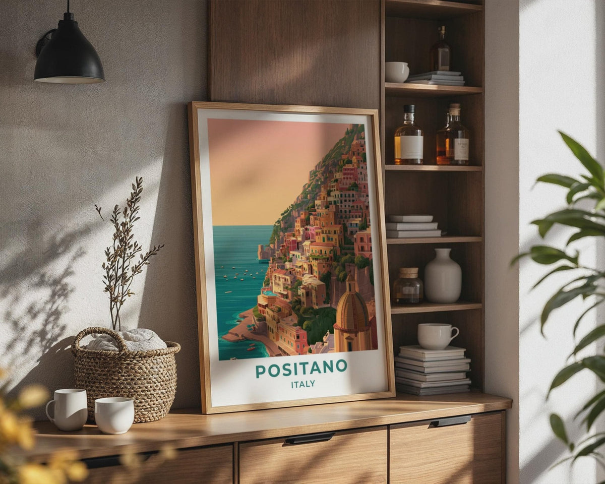 Positano Poster - WanderWall