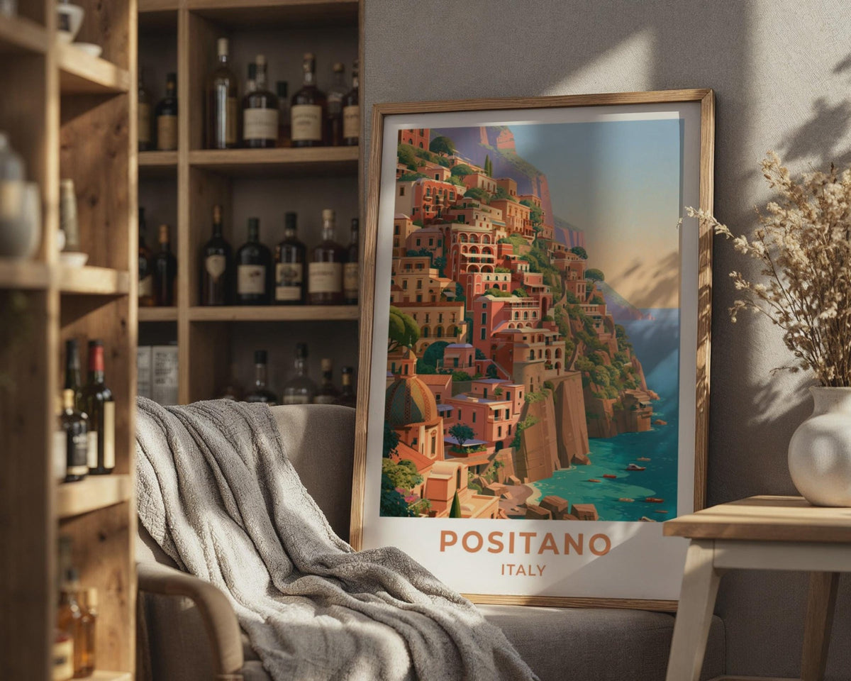 Positano Poster - WanderWall