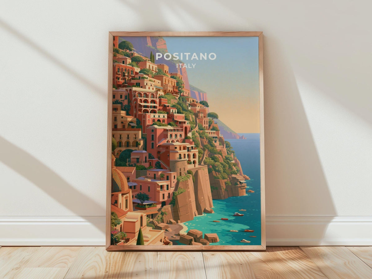Positano Poster - WanderWall
