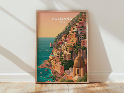 Positano Poster - WanderWall