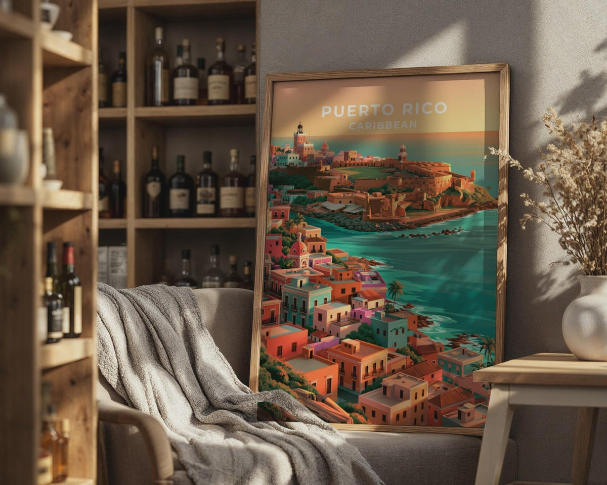 Puerto Rico Poster - WanderWall