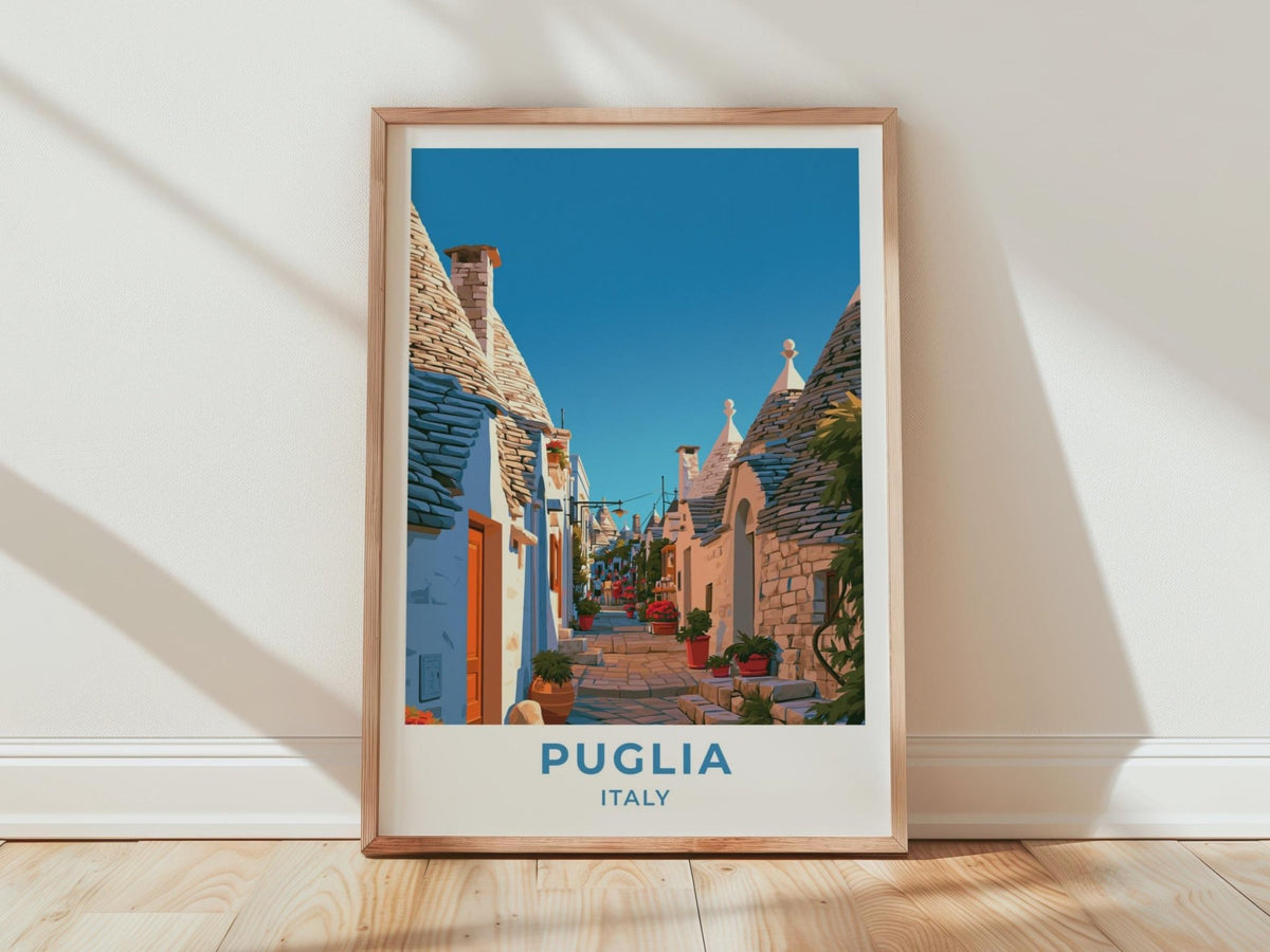 Puglia Poster - WanderWall