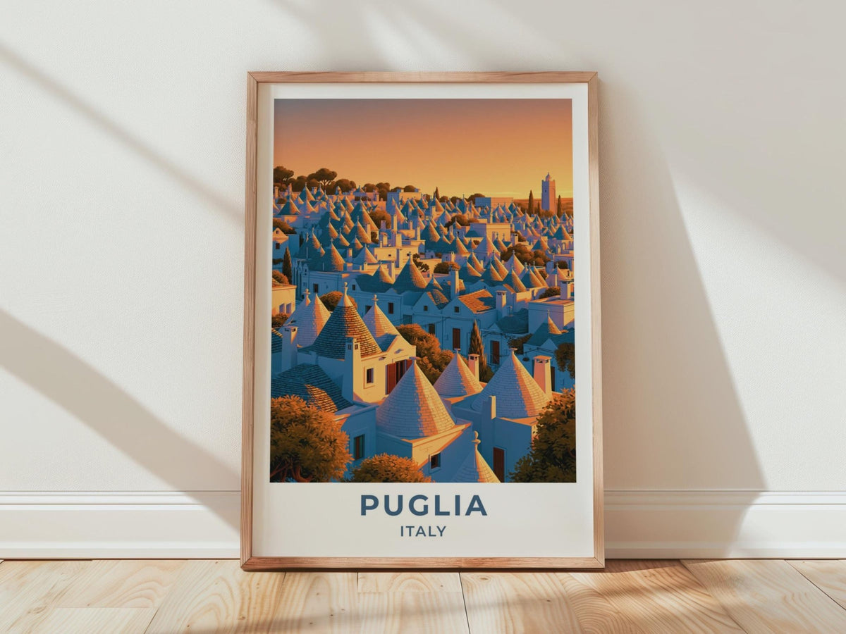 Puglia Poster - WanderWall