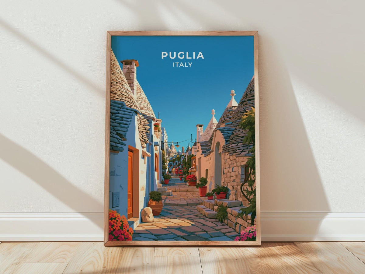 Puglia Poster - WanderWall