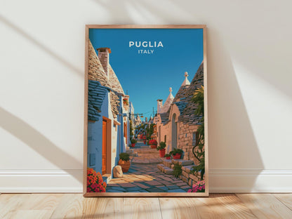 Puglia Poster - WanderWall