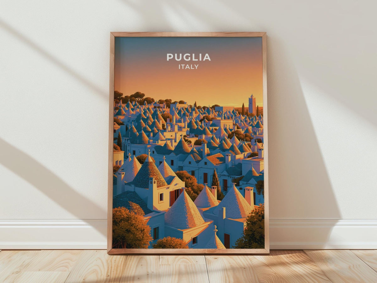 Puglia Poster - WanderWall