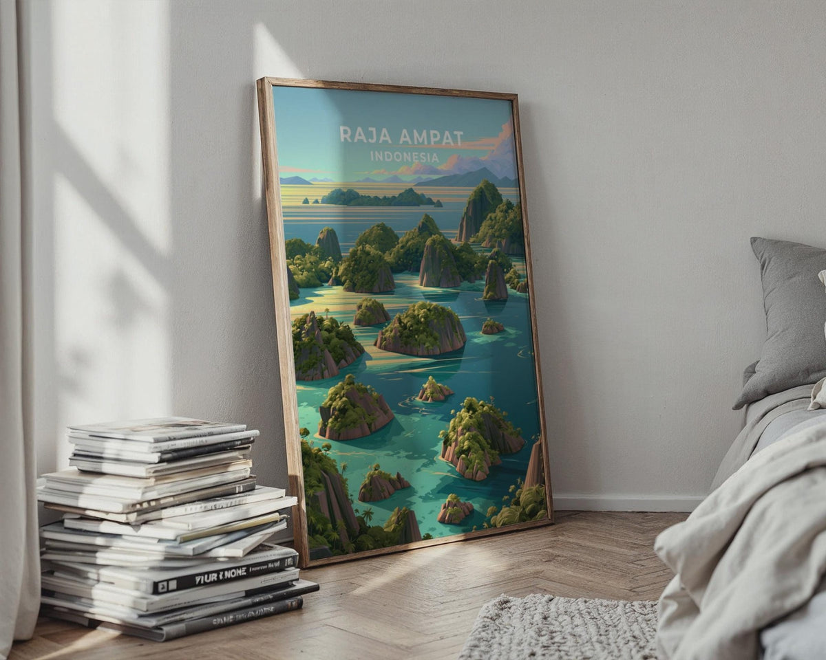Raja Ampat Poster - WanderWall