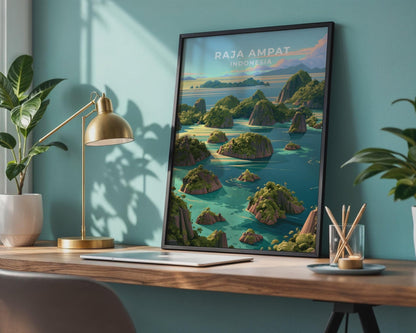 Raja Ampat Poster - WanderWall