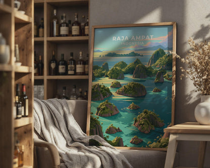 Raja Ampat Poster - WanderWall