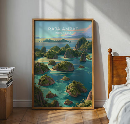 Raja Ampat Poster - WanderWall