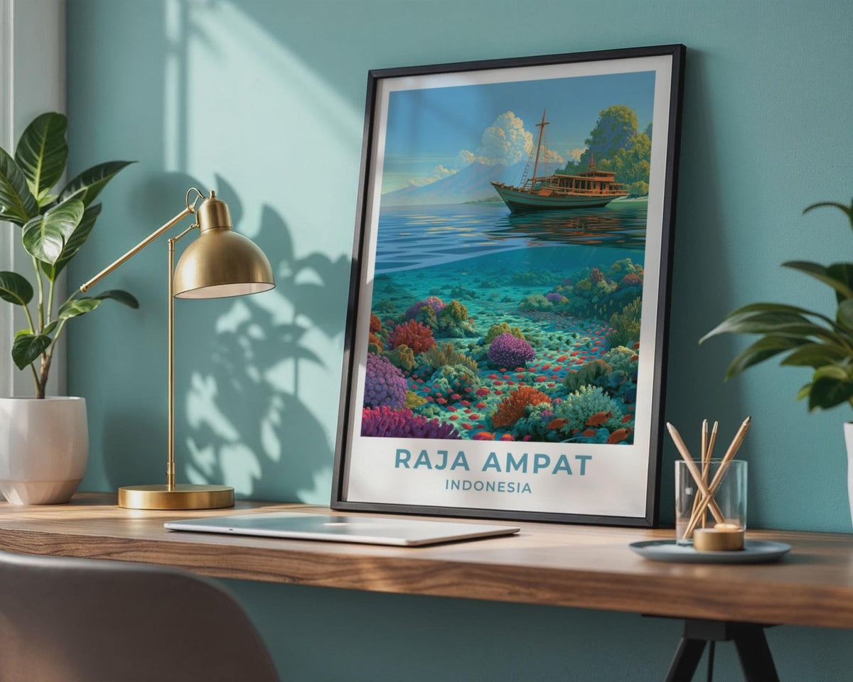 Raja Ampat Poster - WanderWall