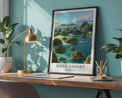 Raja Ampat Poster - WanderWall